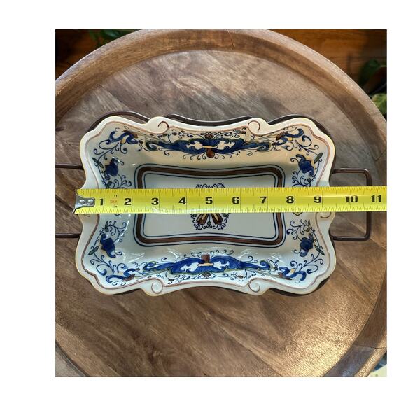 Temptations By Tara Ovenware Casserole Dish, Warming Tray & Serving Rack - Picture 7 of 8